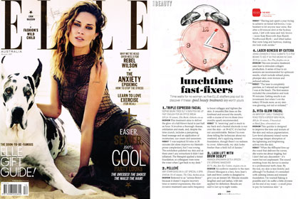 Elle December 2013